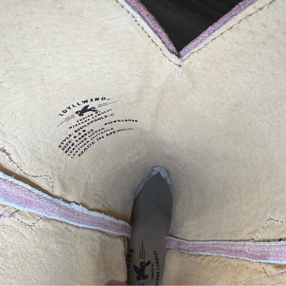 Idyllwind Charmed Life Round Toe Western Cowboy Blush Pink Suede Boots - Picture 9 of 10